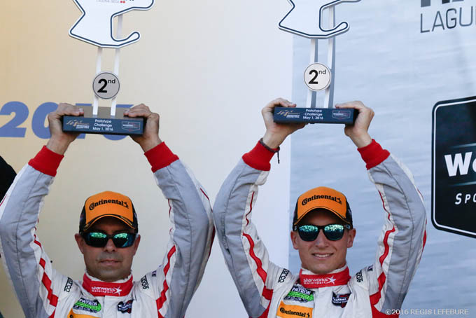 Renger van der Zande en Alex Popow op podium podium